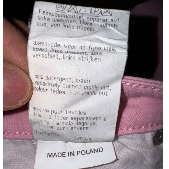 Cambio Karen Capri Stretch Jeans Pink Pants Size 8 Preppy‎ Casual Classic Cute - Picture 5 of 10